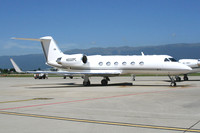 Pepsico Gulfstream IV SP N502PC at Genenva (2008)