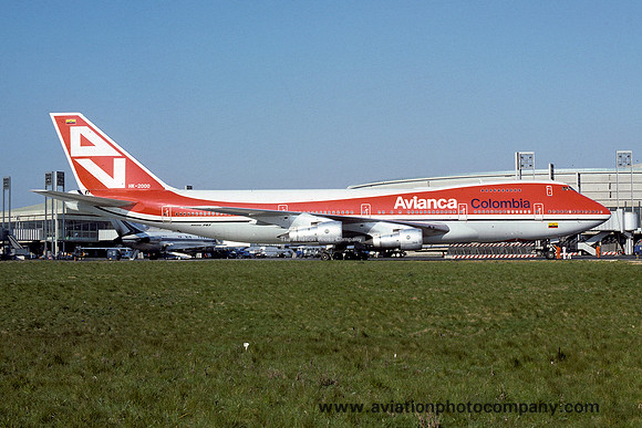 Avianca Boeing 747-124 HK-2000 (1977)