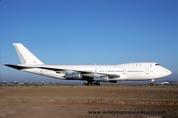 Boeing 747 N488GX Stored at Mojave (1993)