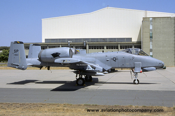 USAF 52 FW 81 FS Fairchild A-10A Thunderbolt 81-0963/SP (2002)