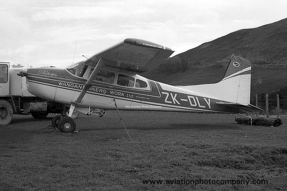 Wanganui Aero Work Cessna 185F ZK-DLY (1974)