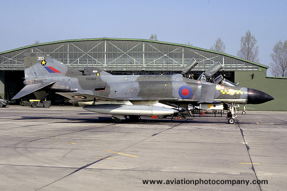 RAF 31 Squadron McDonnell F-4M Phantom FGR.2 XV393 (1974)