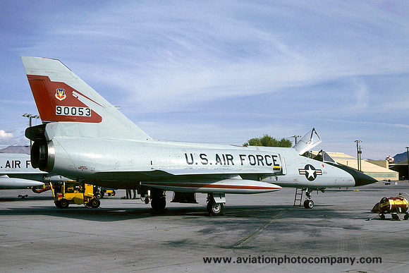 USAF 87 FIS Convair F-106A Delta Dart 59-0053 (1980)