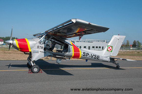 Polish Border Guard PZL-104MF SP-VSE at the Radom Airshow (2013)