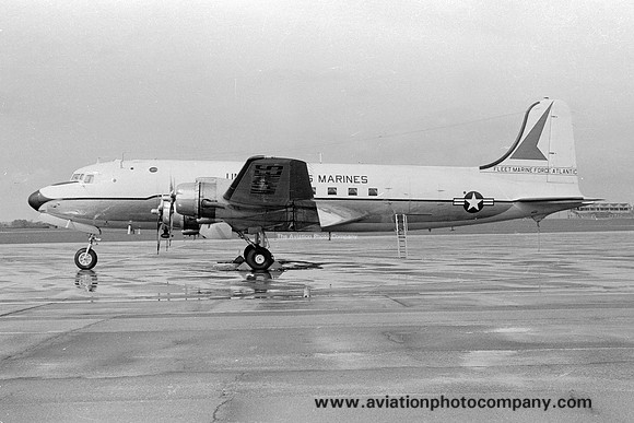 US Marines Fleet Marine Force Atlantic Douglas C-54P Skymaster 90411