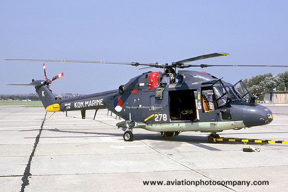 Dutch Navy 860 Squadron Westland Lynx SH-14C 278 (1987)