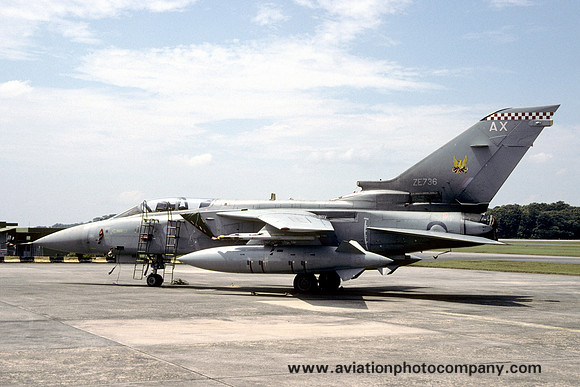 RAF 56 Squadron Panavia Tornado F.3 ZE736/AX (2000)