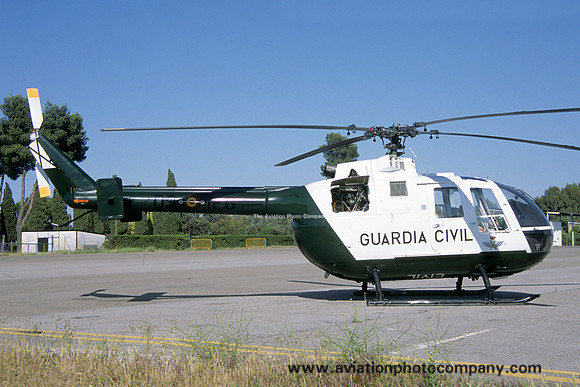 Spanish Guardia Civil Bolkow Bo105 HU.15-67