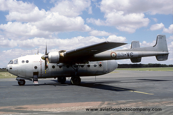 French Air Force ET63 Nord Noratlas 100/63-VC (1986)