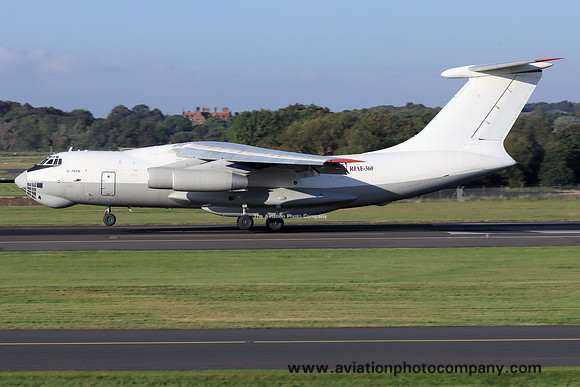 Royal Jordanian Air Force Ilyushin Il-76TD RJAF-360 at Prestwick (2023)
