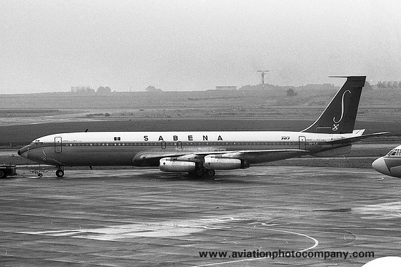 Sabena Boeing 707-329 OO-SJC (1969)