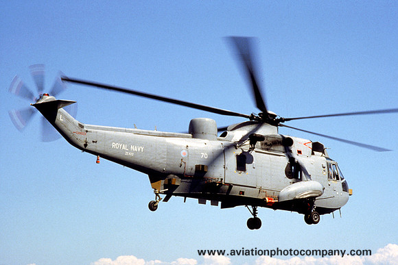 Royal Navy 814 Squadron Westland Sea King HAS.5 ZE422/L270