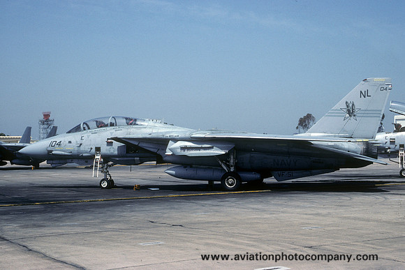 US Navy VF-51 Grumman F-14A Tomcat 159864/NL-104 (1992)