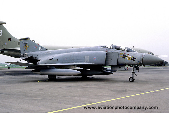 RAF 111 Squadron McDonnell F-4M Phantom FGR.2 XT870/BS (1987)