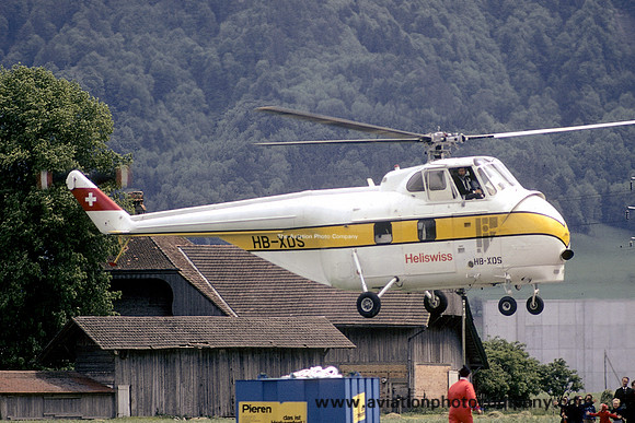 Heliswiss Sikorsky S-55T HB-XDS (1972)