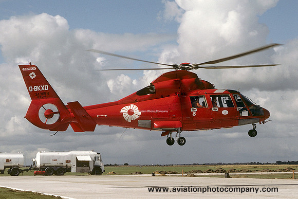 Bond Helicopters/Conoco Aerospatiale SA.365N Dauphin II G-BKXD (1984)