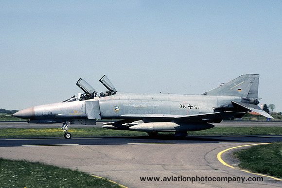 German Air Force JG74 McDonnell F-4F Phantom 38+67 (2003)