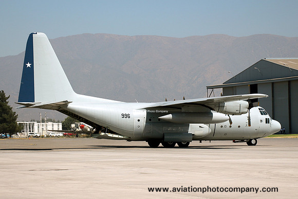 Chilean Air Force Grupo 10 Lockheed C-130H Hercules 996 at Santiago (2013)