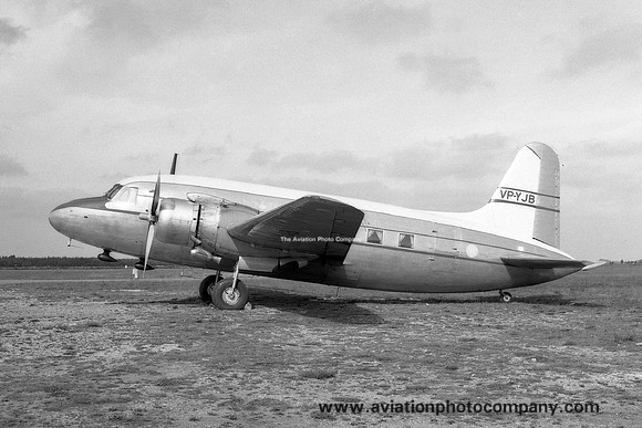 Central African Airways Vickers 614 Viking 1 VP-YJB (1957)