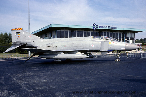RAF 92 Squadron McDonnell F-4M Phantom FGR.2 XV439/X (1989)