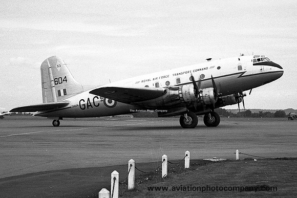 RAF 53 Squadron Handley Page Hastings C.1 TG604/GAC (1956)
