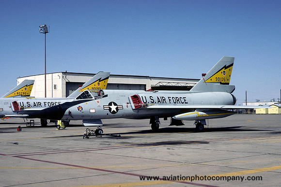 USAF 5 FIS Convair F-106A Delta Dart 59-0105 (1984)