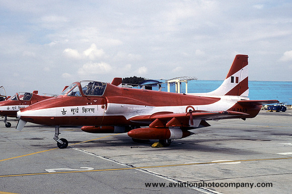 Indian Air Force Surya Kiran HAL Kiran 2 U2469 at Aero India 1996 Yelahanka