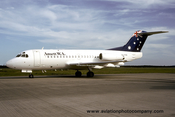 Ansett Airlines WA Fokker F-28-1000 VH-FKE (1993)