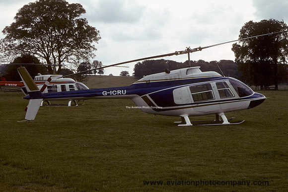 Bell 206A Jet Ranger G-ICRU (1980)