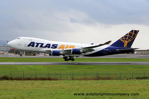 Atlas Air Boeing 747-400F N476MC at Prestwick (2013)