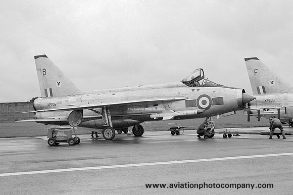 RAF 23 Squadron English Electric Lightning F.3 XP708/B (1966)