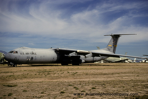 USAF 437/315 AW Lockheed C-141B Starlifter 67-0026 at AMARC Davis Monthan (2000)