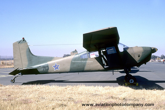 South African Air Force 42 Squadron Cessna A185A Skywagon 713 (1987)