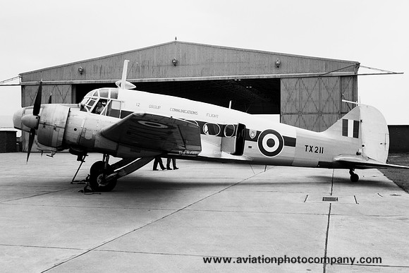 RAF 12 Group Avro Anson C.19 TX211 (1962)