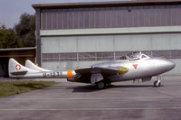 Swiss Air Force De Havilland Vampire T.11 U-1231 (1977)