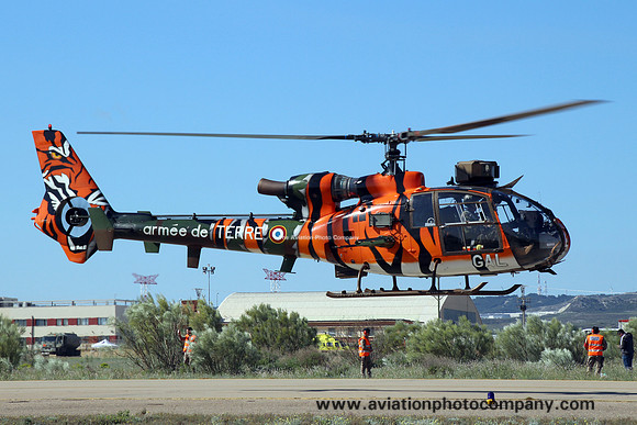 French Arm 3 RHC Aerospatiale SA.342M Gazelle 3862/GAL at the NATO Tiger Meet Zaragoza (2016)