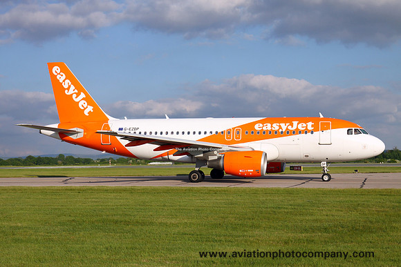 easyJet Airbus A319-100 G-EZDP at Manchester IAP (2016)