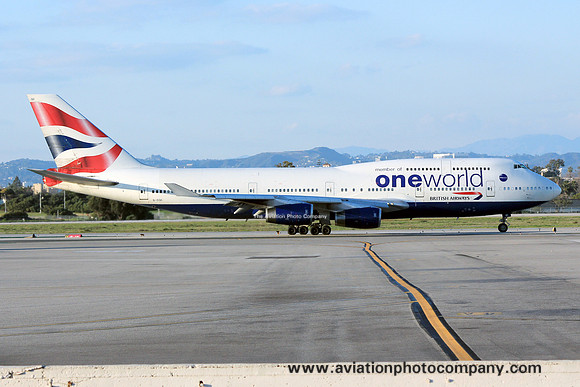 British Airways Boeing 747-400 G-CIVI at Los Angeles IAP (2013)