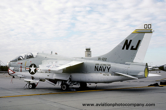 US Navy VA-122 LTV TA-7C Corsair 156765/NJ-200 (1980)