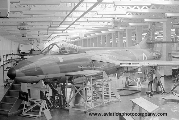 RAF 1 SoTT Hawker Hunter F.6 7947M (1972)