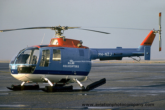 KLM Helicopters Bolkow Bo105 PH-NZJ (1977)