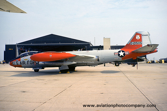 Vermont ANG 134 DSES Martin EB-57B 52-1505 (1974)