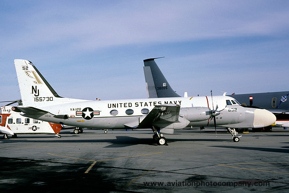 US Navy VA-128 Grumman TC-4C Academe 155730/NJ-852 (1979)