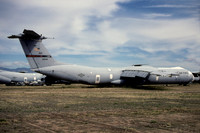 USAF 60/349 AMW Lockheed C-141B Starlifter 65-0268 at AMARC Davis Monthan (2000)