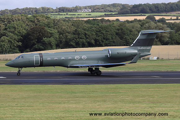 Trousdale Aviation LLC Gulfstream V N1111P at Prestwick (2024)