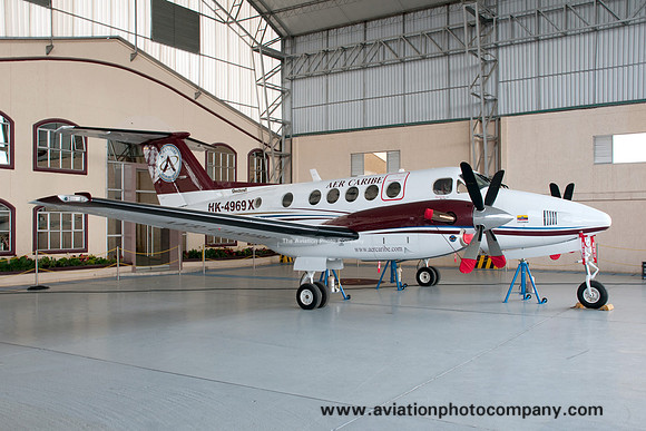 Aer Caribe Beechcraft King Air 200 HK-4969X at Bogota El Dorado (2013)