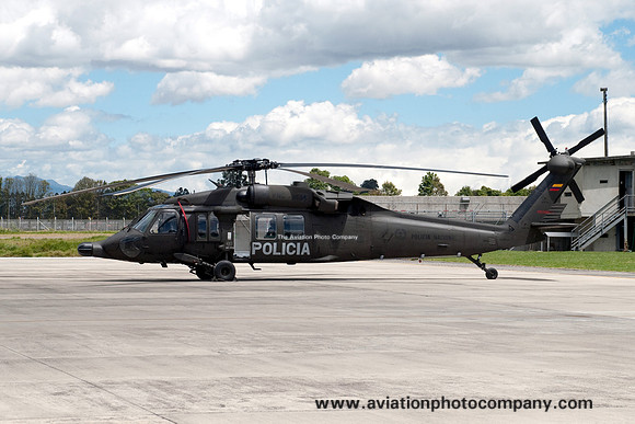 Colombian Police Sikorsky UH-60L PNC-0601 at Guaymaral (2013)
