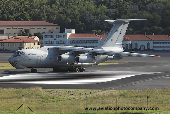 Indian Air Force 78 Squadron Ilyushin Il-78MKI KJ-3452 at Lajes (2024)