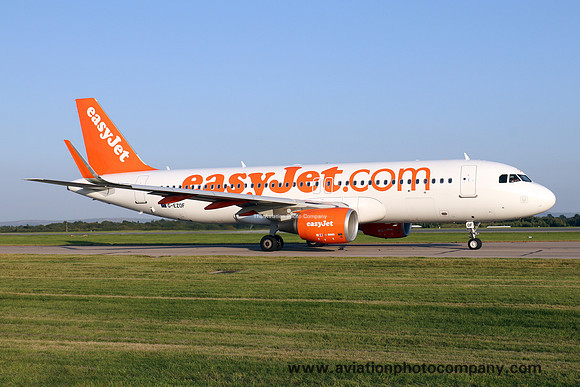 easyJet Airbus A320-200 G-EZOF at Manchester IAP (2016)