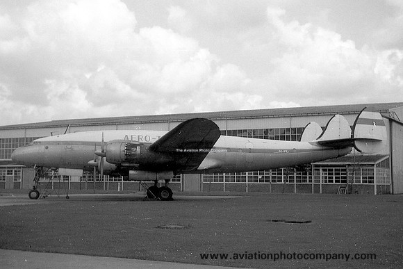 Aero Transport Lockheed L-749 Constellation OE-IFE (1969)